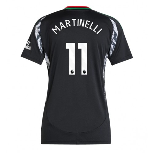 Fotbalové Dres Arsenal Gabriel Martinelli #11 Dámské Venkovní 2024-25 Krátký Rukáv